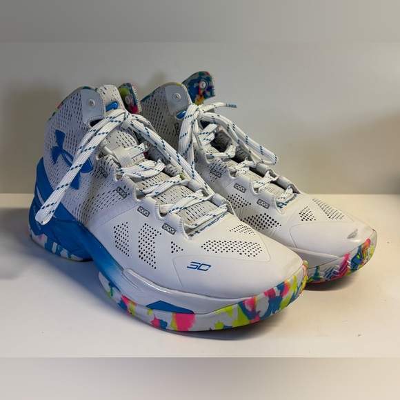 Under Armour Curry 2 Retro ‘Splash Party’ size 7.5 - Picture 3 of 8